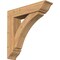 Ekena Millwork Thorton Traditional Smooth Bracket w/ Offset Brace, Western Red Cedar, 7 1/2"W x 32"D x 32"H BKT0806X32X32THR01SWR - alternate 1